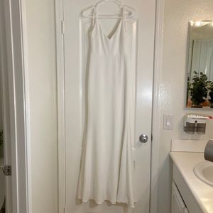 White Lulus engagement dress size XSmall